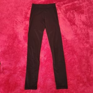 Forever 21 Leggings Skinny Stretch Black Workout Gear Comfort Size XS